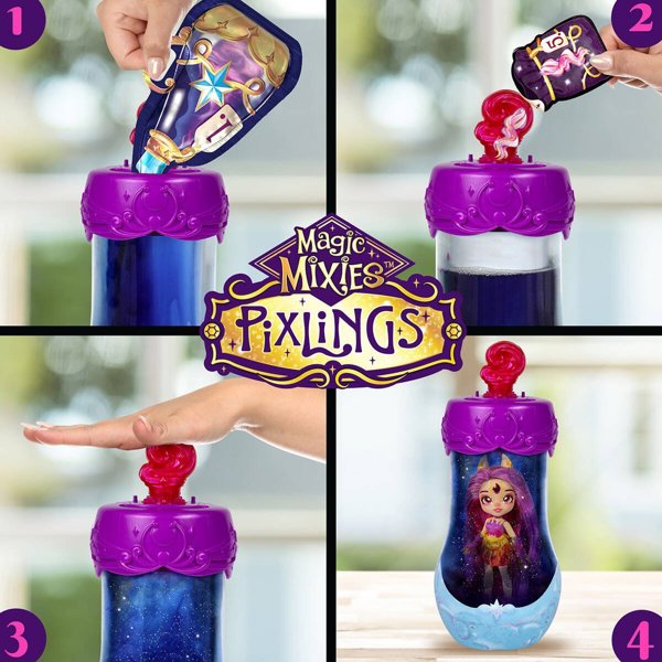 Tm Toys TM Toys Magic Mixies Pixlings Galaxy Hair Lalka Pippa