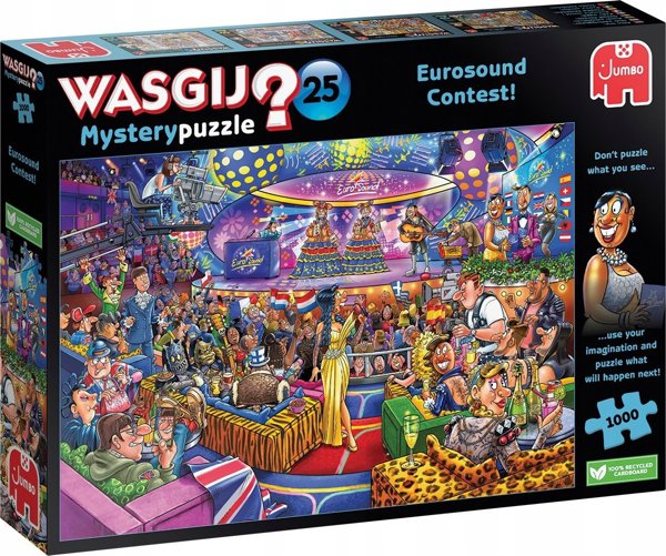 Tm Toys Παζλ 1000 Κομμάτια Wasgij Ευρωβίζιον