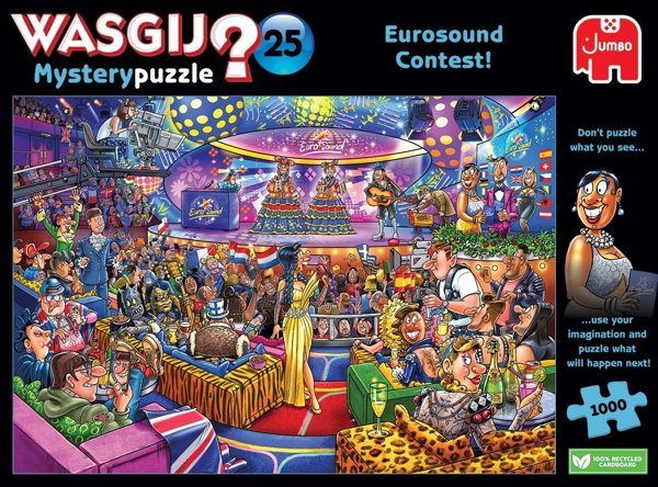 Tm Toys Παζλ 1000 Κομμάτια Wasgij Ευρωβίζιον