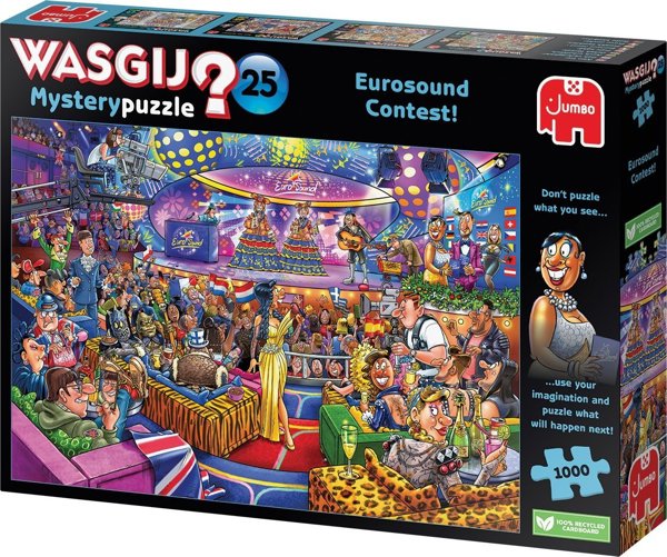 Tm Toys Παζλ 1000 Κομμάτια Wasgij Ευρωβίζιον
