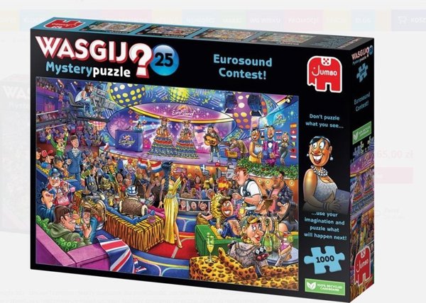 Tm Toys Παζλ 1000 Κομμάτια Wasgij Ευρωβίζιον