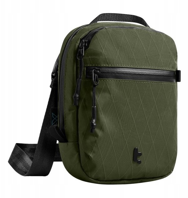 Tomtoc Aviator-T37 Τσαντάκι Ώμου / Χιαστί 1.3L από X-Pac - Πράσινο