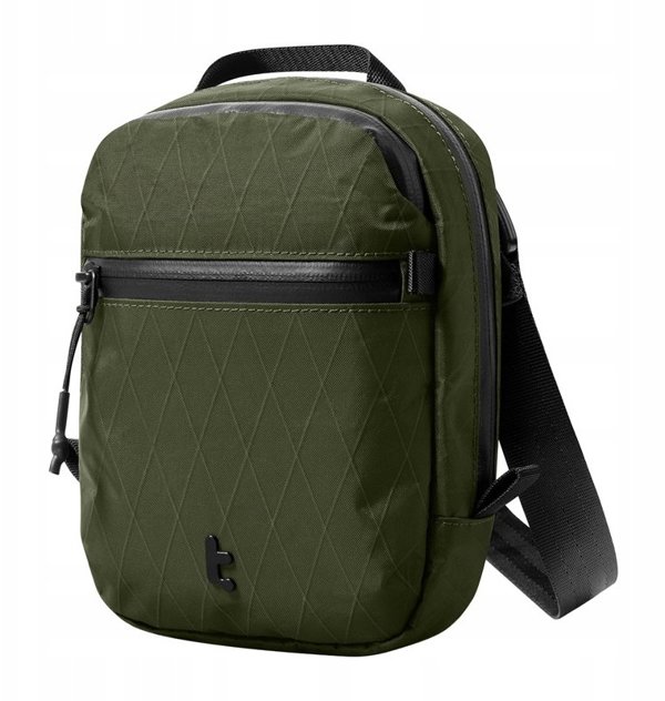 Tomtoc Aviator-T37 Τσαντάκι Ώμου / Χιαστί 1.3L από X-Pac - Πράσινο