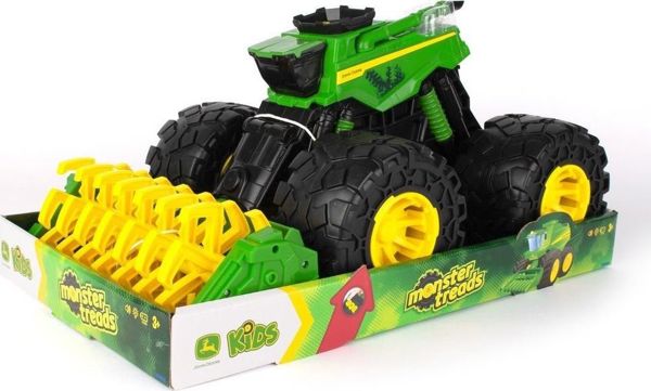 Tomy John Deere θεριζοαλωνιστική μηχανή Monster Treads με ήχους TOMY
