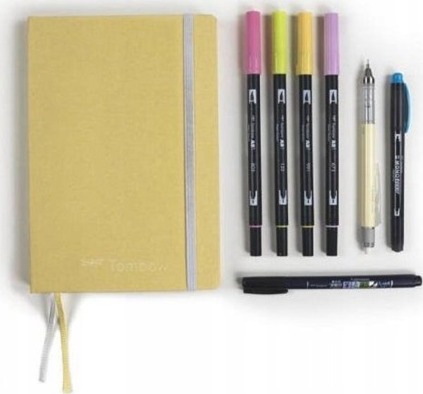 Tombow Creative Journaling Kit Bright - Σετ Δημιουργικής Γραφής και Ημερολογίου