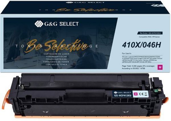 Toner G&G GS-HCF413XU Συμβατό για HP - Purpuρο (Magenta) - 1 Τεμάχιο