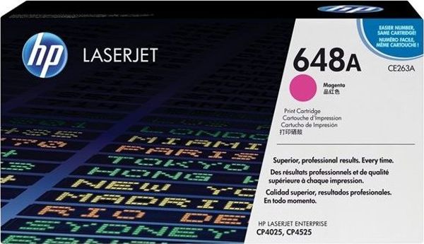 HP 648A Magenta Original Toner (CE263A) - Γνήσιο Toner Εκτυπωτή HP