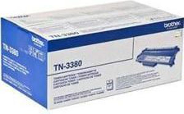 Brother TN-3380 Γνήσιο Toner Black 8000 Σελίδων για Εκτυπωτές Brother DCP-8110DN, HL-5440D, MFC-8950DW