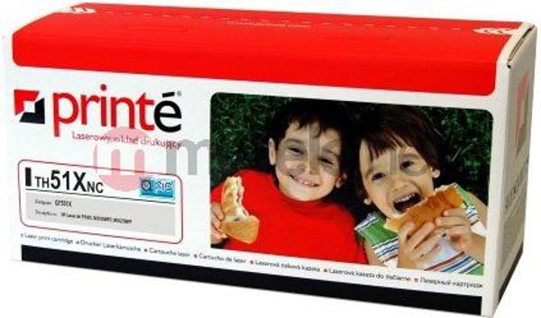 Printe Toner TH53XNC Black Συμβατό για HP LaserJet 53X (Q7553X)