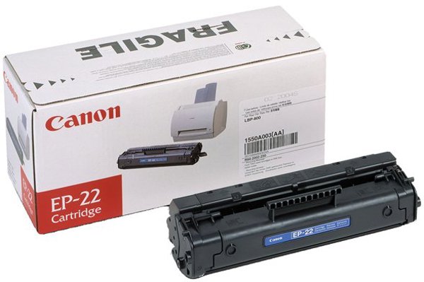 Canon EP-22 Γνήσιο Toner Εκτυπωτή, Μαύρο