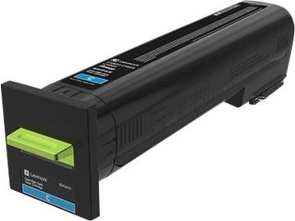 Toner Lexmark 82K2HCE Cyan Oryginał  (82K2HCE)