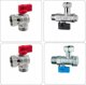 Top-Therm Σετ Γωνιακές Βαλβίδες Λέβητα Αερίου με Φίλτρα, 2x1/2" & 2x3/4" - Συμβατό με Buderus, Viessmann, Immergas & Λοιπά Μοντέλα