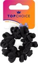Λαστιχάκι μαλλιών Top Choice TOP CHOICE - μαύρο (20582)