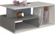 Topeshop Τραπέζι Σαλονιού Prima 90x51x43cm - Σχέδιο Μπετόν