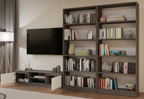 Topeshop RTV 140 MALWA ANTRACYT/BIEL