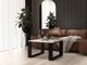 Topeshop ΤΡΑΠΕΖΑΚΙ ΚΑΦΕ ΣΑΛΟΝΙΟΥ LOFT ΜΟΝΤΕΡΝΟ ΜΙΝΙ ΛΕΥΚΟ ΜΑΥΡΟ