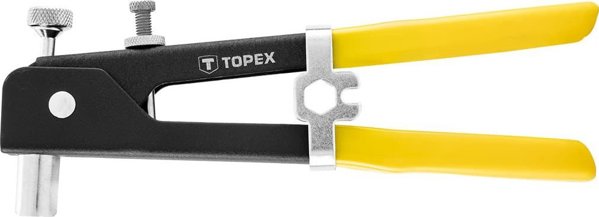 Topex Πριτσιναδόρος για Παξιμάδια με 4 Κεφαλές M3-M8, Μήκος 270mm, Βάρος 1.1kg