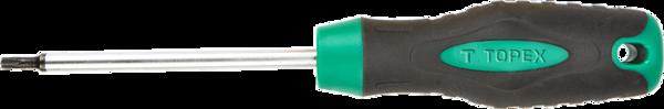Κατσαβίδι Torx Topex T15x80mm, Μαγνητικό από Χάλυβα Χρωμίου-Βαναδίου, 39D843