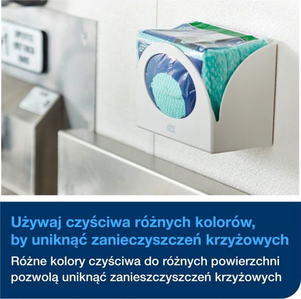 Tork 194550 Πολυχρηστικά Πανιά Καθαρισμού Μη Υφασμένα, 1-Στρώσης, Πράσινα, 40 Τεμάχια