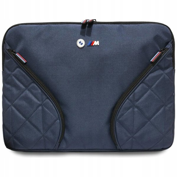 Torba BMW Nylon Pockets&Metal Logo Sleeve 16" granatowy