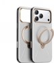 TORRAS QPro Leather - etui do iPhone 17 Pro kompatybilne z MagSafe (pearl gray)