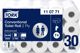 Tork Χαρτί Υγείας Advanced 110771, 2-Στρώσεων, Συμβατικό Ρολό 48m, 30 Τεμάχια