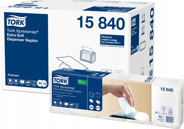 Tork White Monochromatic, 330 mm, 213 mm, 540 mm, 98 mm