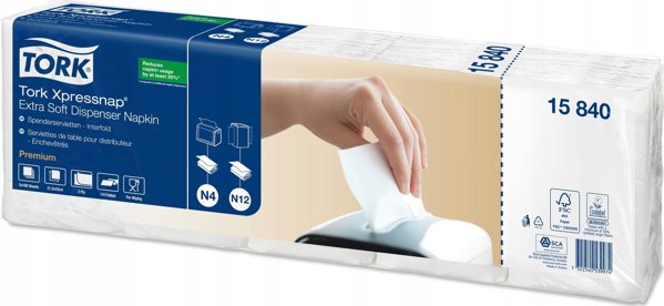 Tork White Monochromatic, 330 mm, 213 mm, 540 mm, 98 mm