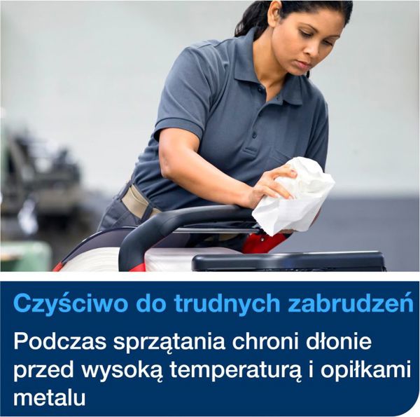Tork Πολυχρηστικό Υφασμάτινο Καθαριστικό W1, 1-Στρώσης, για Δύσκολες Βρωμιές, Λευκό