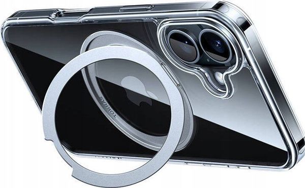 Torras Torras Etui Ostand Pro dla iPhone 16 Plus (Przeźroczyste) [outlet]
