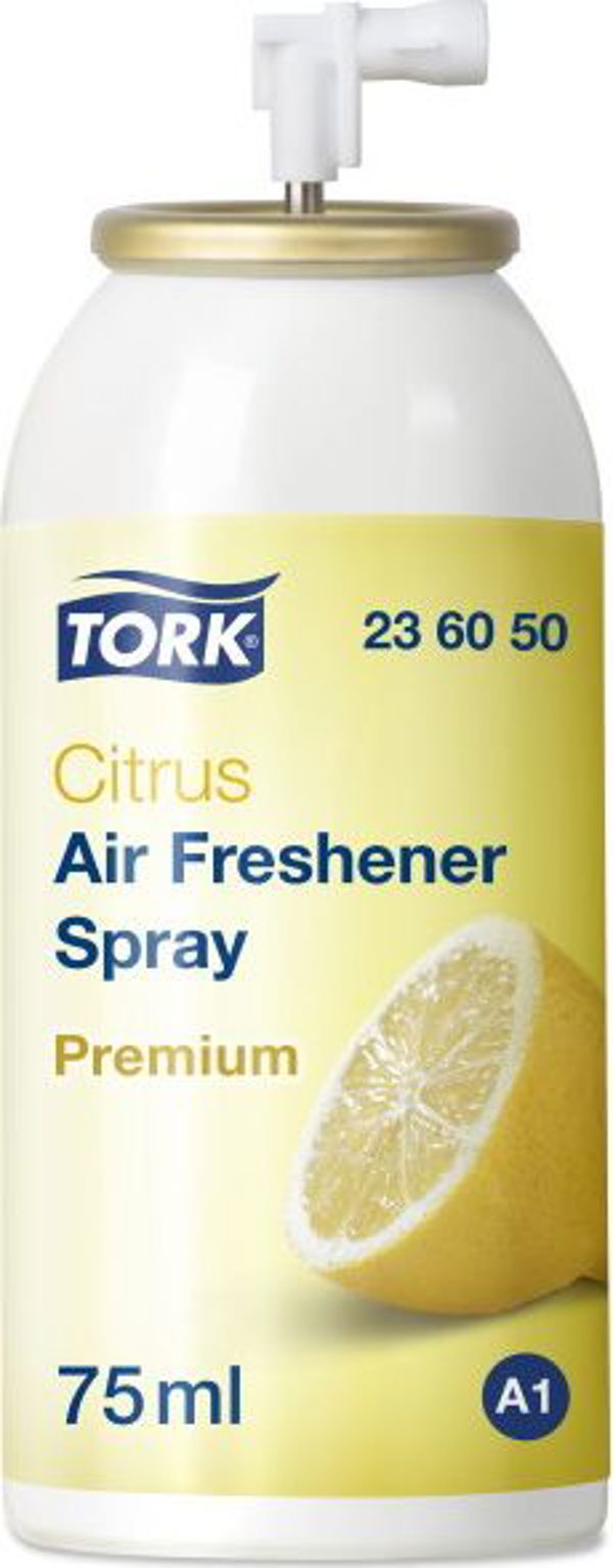 Tork Αποσμητικό Χώρου σε Spray, 75ml - Άρωμα Εσπεριδοειδών, Συμβατό με Ηλεκτρονικό Διανομέα