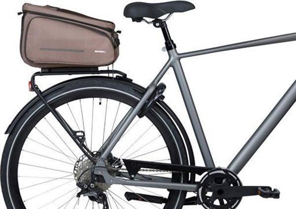 Basil Τσάντα Σχάρας Ποδηλάτου Mov Trunk Bag, MIK, Αδιάβροχη, 10-26L, Καφέ (2025)