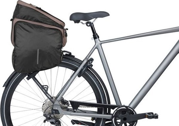 Basil Τσάντα Σχάρας Ποδηλάτου Mov Trunk Bag, MIK, Αδιάβροχη, 10-26L, Καφέ (2025)