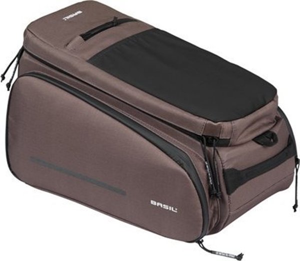 Basil Τσάντα Σχάρας Ποδηλάτου Mov Trunk Bag, MIK, Αδιάβροχη, 10-26L, Καφέ (2025)