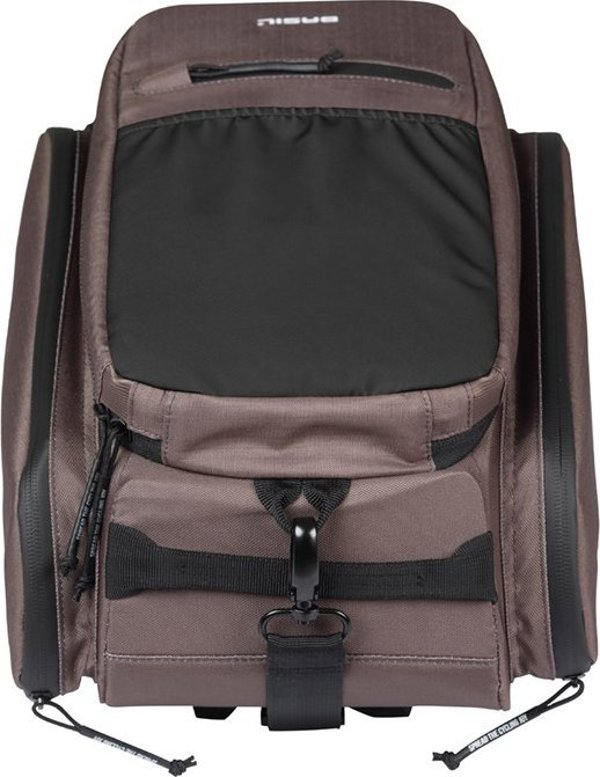 Basil Τσάντα Σχάρας Ποδηλάτου Mov Trunk Bag, MIK, Αδιάβροχη, 10-26L, Καφέ (2025)