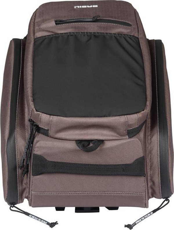 Basil Τσάντα Σχάρας Ποδηλάτου Mov Trunk Bag, MIK, Αδιάβροχη, 10-26L, Καφέ (2025)