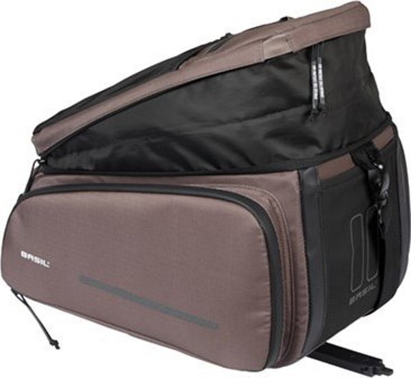 Basil Τσάντα Σχάρας Ποδηλάτου Mov Trunk Bag, MIK, Αδιάβροχη, 10-26L, Καφέ (2025)