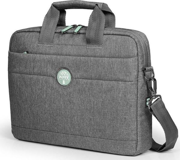 Port Designs Τσάντα Laptop Yosemite Eco 15.6" Γκρι - Με Ιμάντα Ώμου (400701)