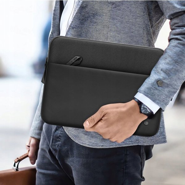Tech-Protect Sleeve Θήκη για Laptop 13-14 ιντσών, Μαύρο