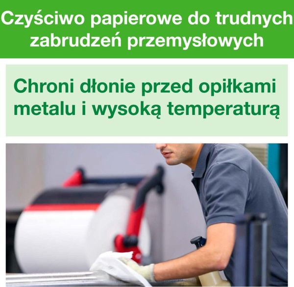 Tork 130080 Χαρτί Καθαρισμού Βιομηχανικό, 3-Στρώσεων, 255m, Μπλε, 750 Φύλλα