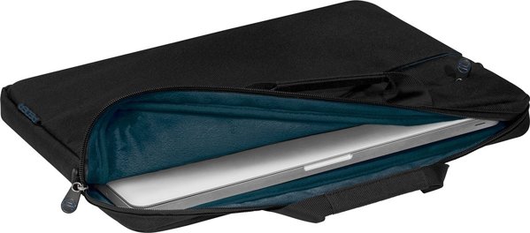 Torba Pedea Torba na notebook Pedea Fashion 13, 3 / 15, 6 / 17, 3 cala (17, 3 cala, czarny / niebieski)