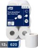 Tork SmartOne Χαρτί Υγείας Mini, 2-Φύλλο, 111.6m, 620 Φύλλα, Λευκό (Κωδ. 472193)