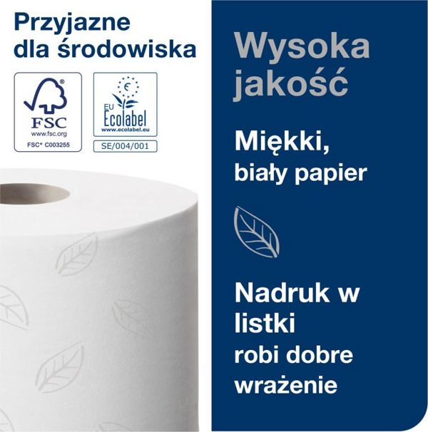 Tork SmartOne Χαρτί Υγείας Mini, 2-Φύλλο, 111.6m, 620 Φύλλα, Λευκό (Κωδ. 472193)