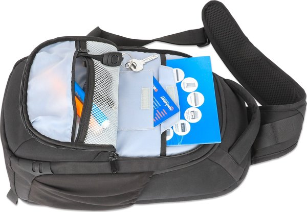 Τσάντα Laptop Manhattan Amsterdam 13.3", Θήκη Ώμου, Μαύρο