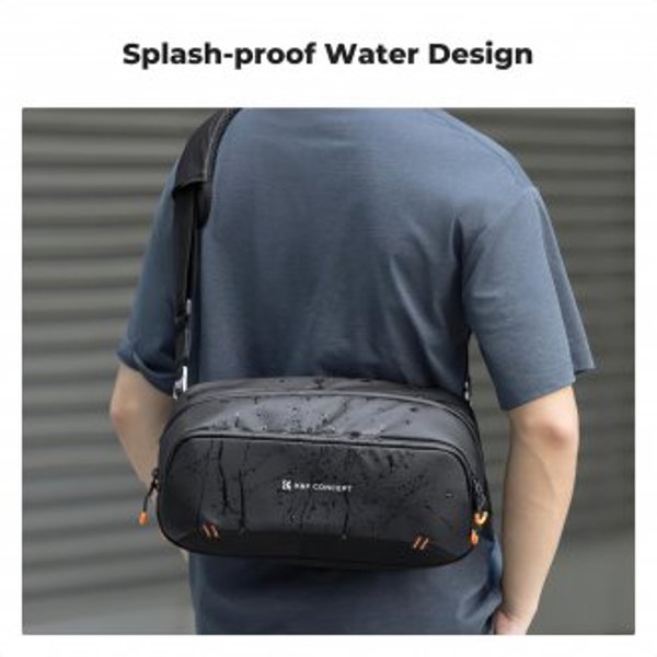 Τσάντα ώμου K&F Concept Urban Wander 17.5 l - Μαύρη