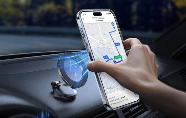 Torras Θήκη Torras UPRO Pstand για iPhone 15 Pro Max (διάφανη)