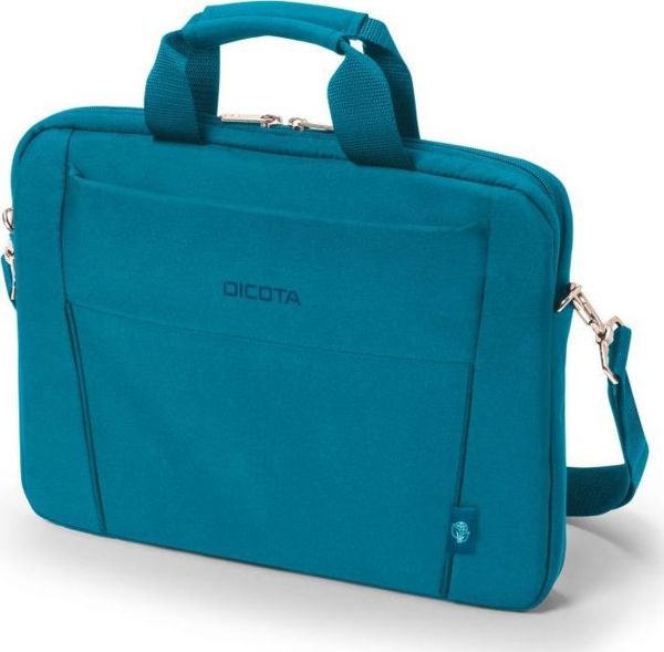 Dicota Eco Slim Τσάντα Laptop 13"-14.1" D31307-RPET από Ανακυκλωμένο PET - Μπλε