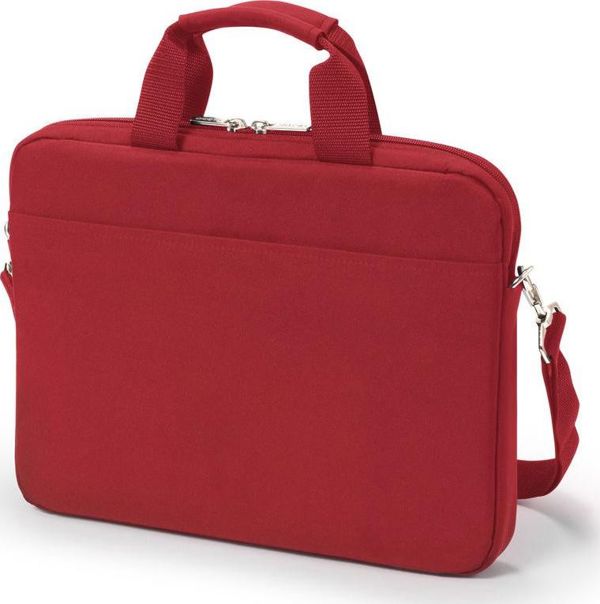 Τσάντα Laptop Dicota Eco Slim 14.1" για Notebook, από Ανακυκλωμένο PET, με Ιμάντα Ώμου και Λαβή, Κόκκινη