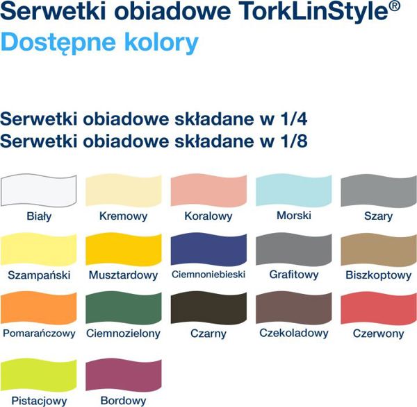 Tork Tork LinStyle - Χαρτοπετσέτες δείπνου, premium - Λευκό 8859024 3133200073950