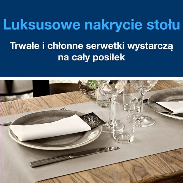 Tork Tork LinStyle - Χαρτοπετσέτες δείπνου, premium - Λευκό 8859024 3133200073950